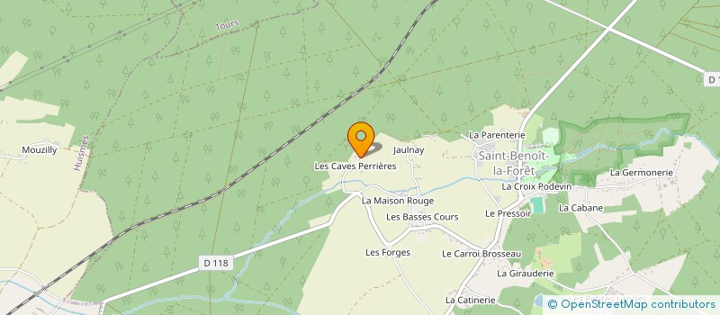 localisation de l'entreprise MONSIEUR SERGE VILAIN  CRAVANT-LES-COTEAUX