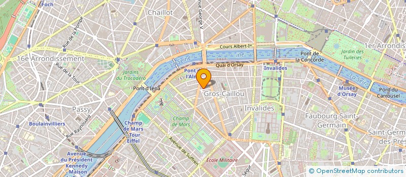 localisation de l'entreprise MONSIEUR SERGE VIVIER  PARIS