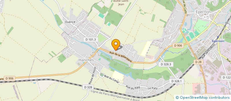 localisation de l'entreprise MONSIEUR SERGE WAGNER à HANCHES