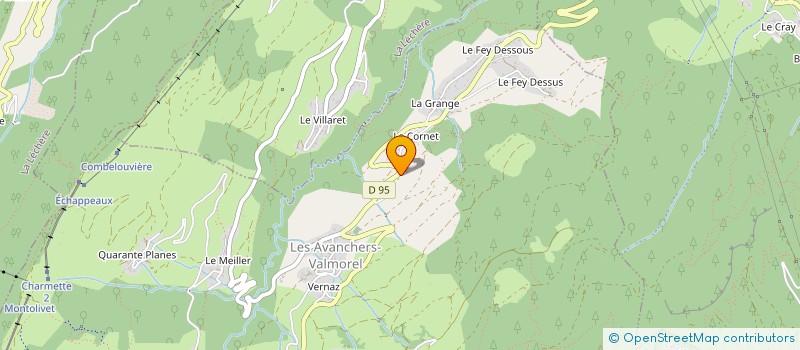 localisation de l'entreprise MONSIEUR SERGE WEXSTEEN  GRAND-AIGUEBLANCHE