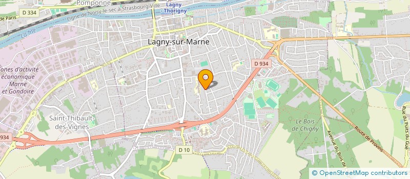 localisation de l'entreprise MONSIEUR SERGE WSEVOLOJSKY  LAGNY-SUR-MARNE