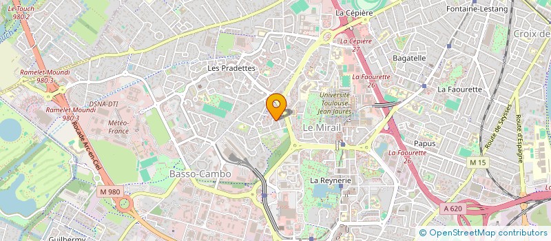 localisation de l'entreprise MONSIEUR SERGE XARDEL à TOULOUSE