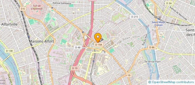 localisation de l'entreprise MONSIEUR SERGE YAHIA  CRETEIL