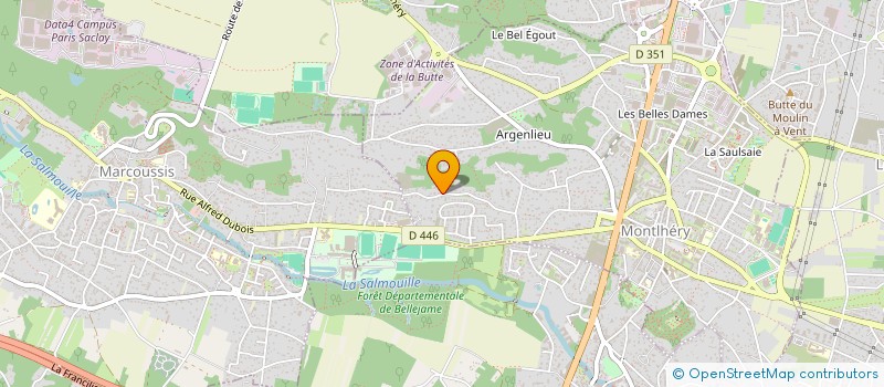localisation de l'entreprise MONSIEUR SERGE YVON DIDIER DELIGNE à MONTLHERY