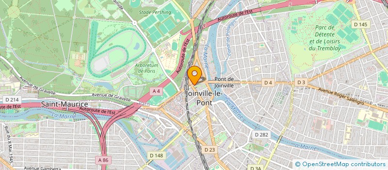 localisation de l'entreprise MONSIEUR SERGE ZARKA  JOINVILLE-LE-PONT