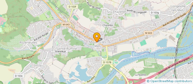 localisation de l'entreprise MONSIEUR SERGE ZIEGER à MOULINS-LES-METZ