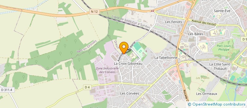 localisation de l'entreprise MONSIEUR SERGE ZIHOUNE à VERNOUILLET