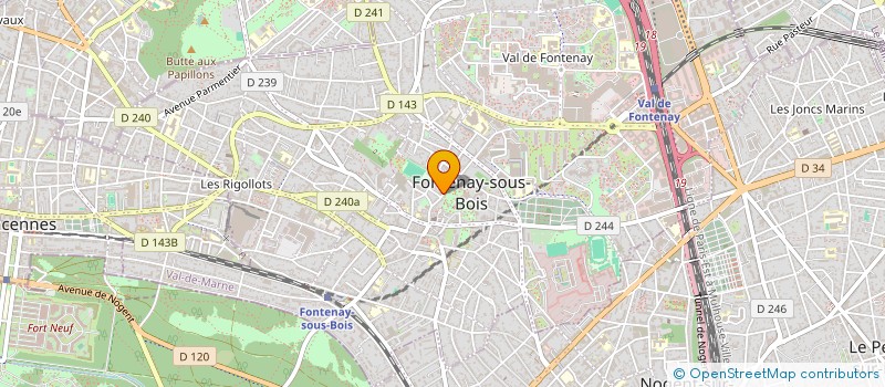localisation de l'entreprise MONSIEUR SERGE ZILIANI à FONTENAY-SOUS-BOIS