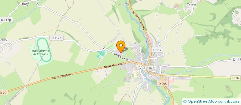 localisation de l'entreprise MONSIEUR SERGEI ASHMIANETS  VITTEAUX