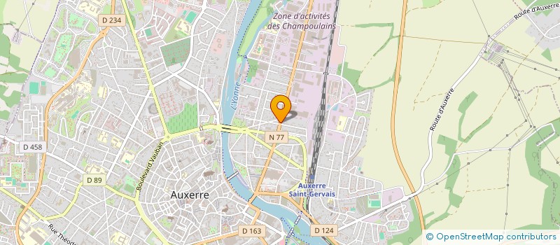 localisation de l'entreprise MONSIEUR SERGEI ZHILKO à AUXERRE