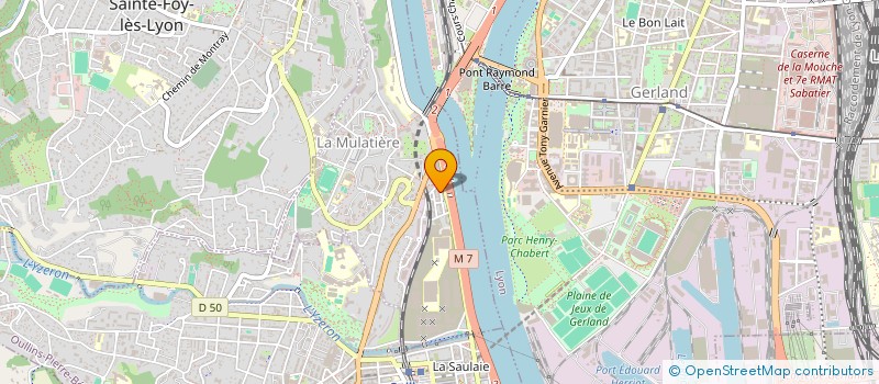 localisation de l'entreprise MONSIEUR SERGEN AGAC  LA MULATIERE