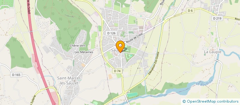 localisation de l'entreprise MONSIEUR SERGEN ATICI  SAUZET