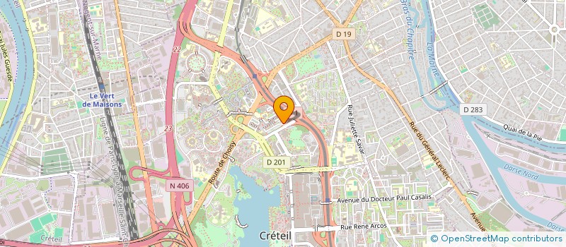 localisation de l'entreprise MONSIEUR SERGEN TURAN  CRETEIL