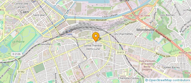 localisation de l'entreprise MONSIEUR SERGES GAUGAIN à CAEN
