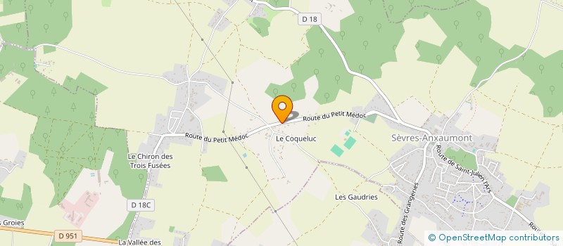 localisation de l'entreprise MONSIEUR SERGES POPIN  SEVRES-ANXAUMONT