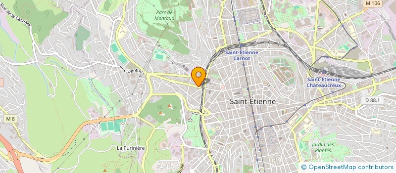 localisation de l'entreprise MONSIEUR SERGEY ANGELOV  SAINT-ETIENNE