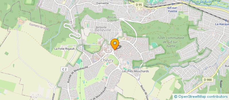 localisation de l'entreprise MONSIEUR SERGEY DENISOV  GIF-SUR-YVETTE