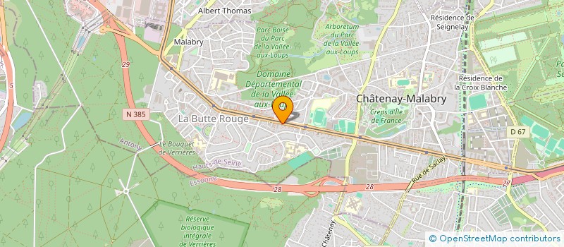 localisation de l'entreprise MONSIEUR SERGEY DUNAEV  CHATENAY-MALABRY