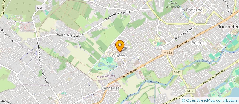 localisation de l'entreprise MONSIEUR SERGEY KHACHATRYAN  TOURNEFEUILLE