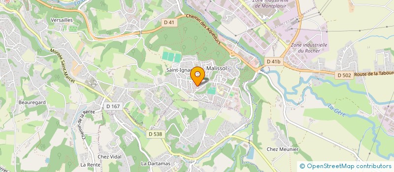 localisation de l'entreprise MONSIEUR SERGEY STONYS à VIENNE
