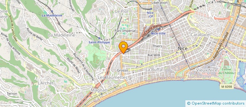 localisation de l'entreprise MONSIEUR SERGHEI ANGHEL à NICE