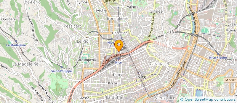 localisation de l'entreprise MONSIEUR SERGHEI BALTAGA à NICE