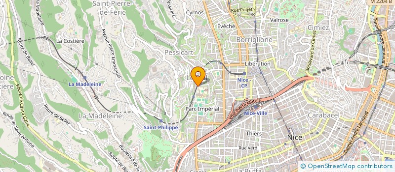 localisation de l'entreprise MONSIEUR SERGHEI BARBACARI  NICE