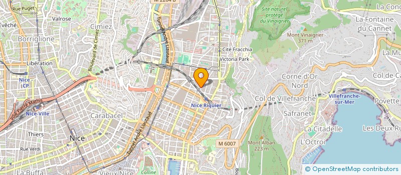 localisation de l'entreprise MONSIEUR SERGHEI BURSUC à NICE