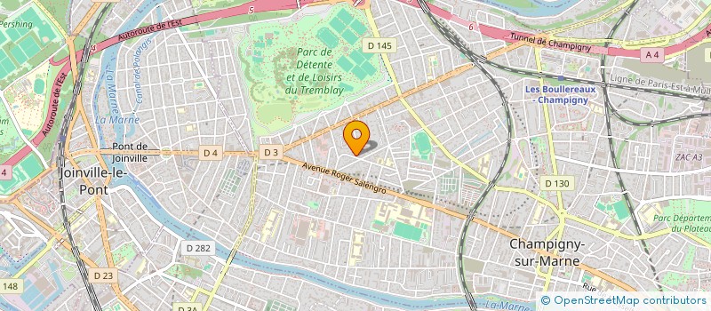 localisation de l'entreprise MONSIEUR SERGHEI CALDARE à CHAMPIGNY-SUR-MARNE