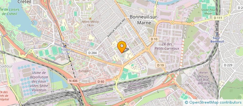 localisation de l'entreprise MONSIEUR SERGHEI CEMIRTAN  BONNEUIL-SUR-MARNE