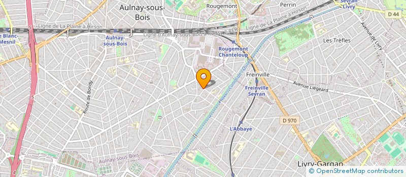 localisation de l'entreprise MONSIEUR SERGHEI CERNEA à AULNAY-SOUS-BOIS