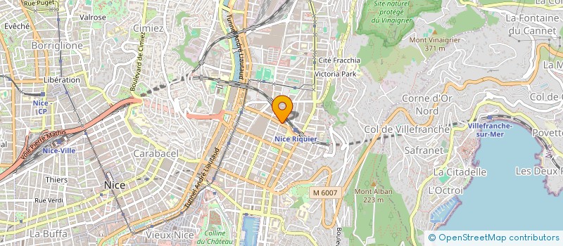 localisation de l'entreprise MONSIEUR SERGHEI CIOBAN  NICE