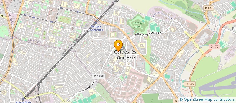 localisation de l'entreprise MONSIEUR SERGHEI CIUGUREANU  GARGES-LES-GONESSE