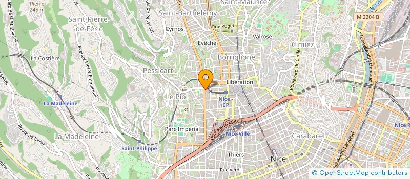localisation de l'entreprise MONSIEUR SERGHEI CIUTAC à NICE