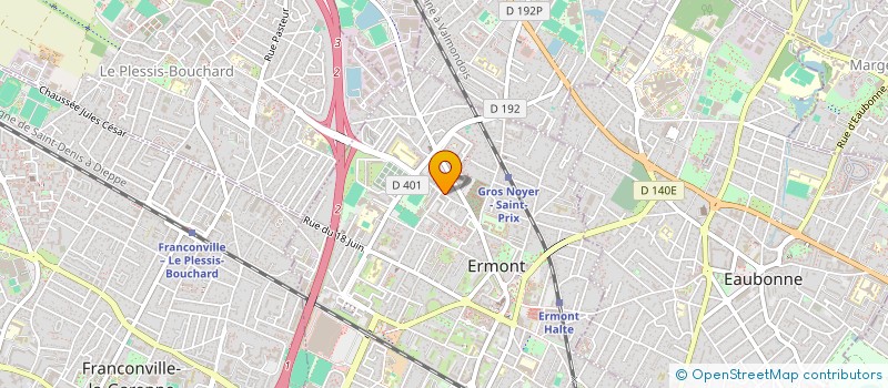 localisation de l'entreprise MONSIEUR SERGHEI COCI  ERMONT