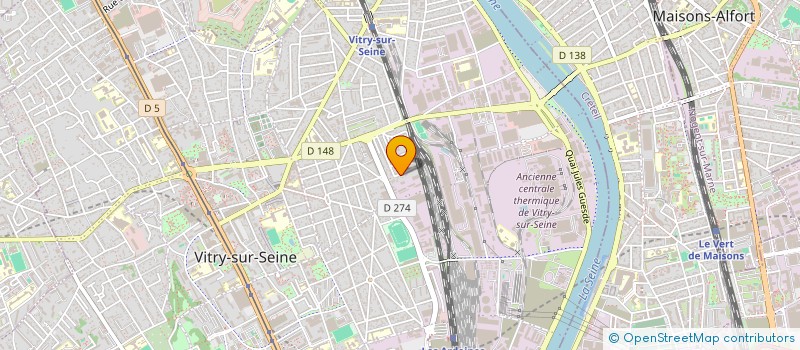 localisation de l'entreprise MONSIEUR SERGHEI CONUTA à VITRY-SUR-SEINE