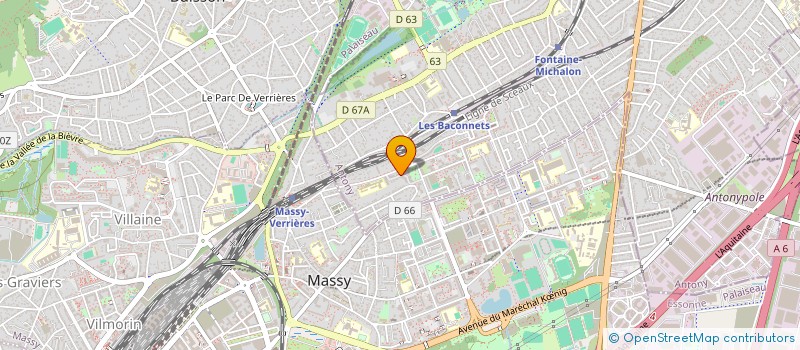 localisation de l'entreprise MONSIEUR SERGHEI COPACINSCHI à ANTONY
