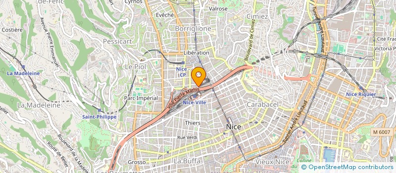 localisation de l'entreprise MONSIEUR SERGHEI COSTIN à NICE