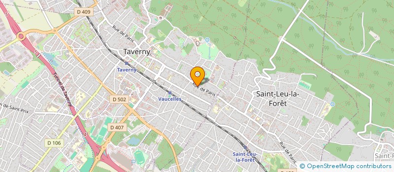 localisation de l'entreprise MONSIEUR SERGHEI COZMUTA à TAVERNY