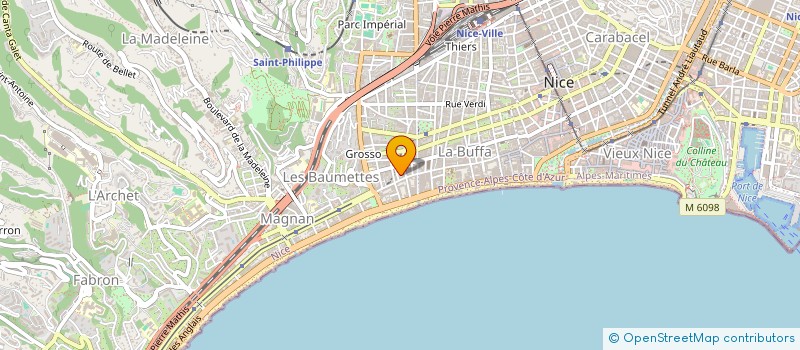 localisation de l'entreprise MONSIEUR SERGHEI CROITORU à NICE