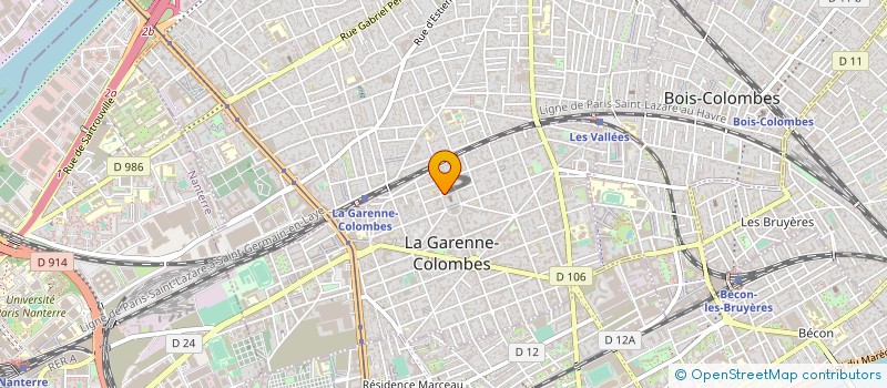 localisation de l'entreprise MONSIEUR SERGHEI DEMIAN à LA GARENNE-COLOMBES