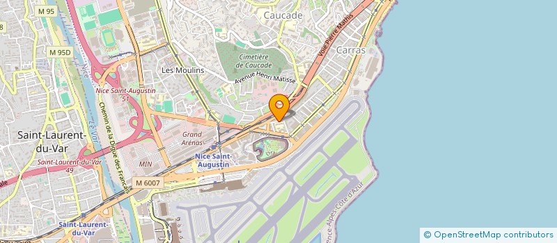 localisation de l'entreprise MONSIEUR SERGHEI DRAGOMIR à NICE