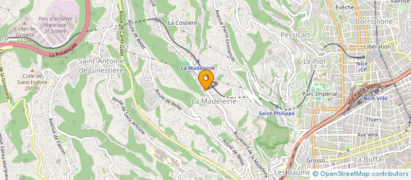 localisation de l'entreprise MONSIEUR SERGHEI FLOCEA  NICE