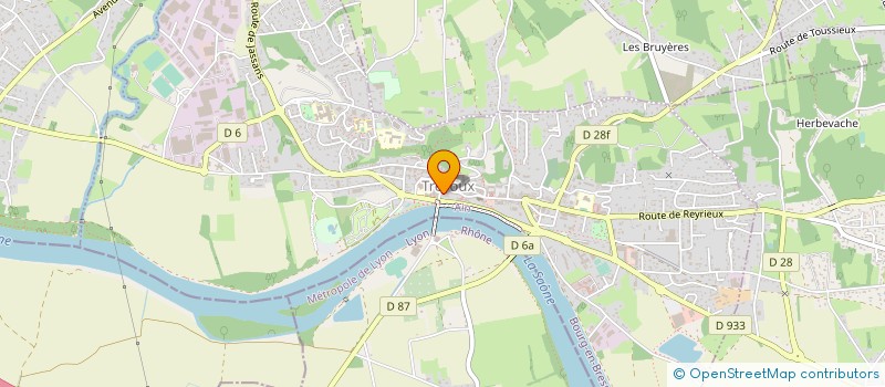 localisation de l'entreprise MONSIEUR SERGHEI FLOREA à TREVOUX