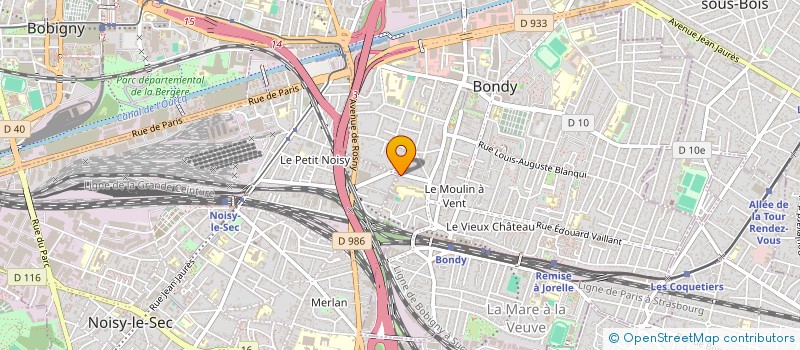 localisation de l'entreprise MONSIEUR SERGHEI FURDUI  BONDY