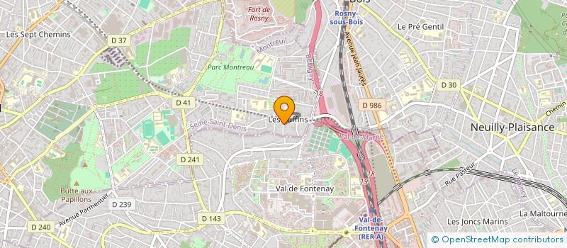 localisation de l'entreprise MONSIEUR SERGHEI GAICEANU à MONTREUIL