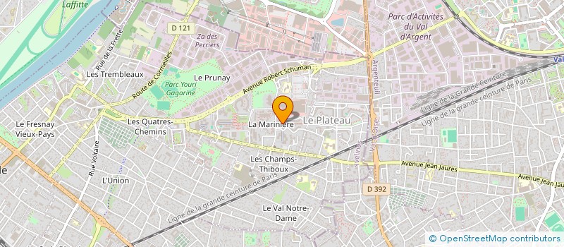 localisation de l'entreprise MONSIEUR SERGHEI IVANET  SARTROUVILLE