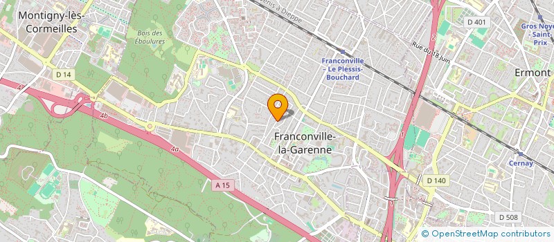 localisation de l'entreprise MONSIEUR SERGHEI JECHIU  FRANCONVILLE