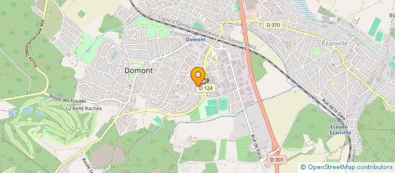 localisation de l'entreprise MONSIEUR SERGHEI LEON  DOMONT