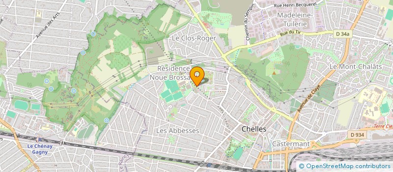 localisation de l'entreprise MONSIEUR SERGHEI MALUSCO  CHELLES